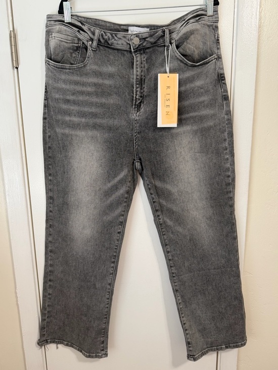 Risen Los Angeles Denim - Risen High-Rise Faded Black Jeans
